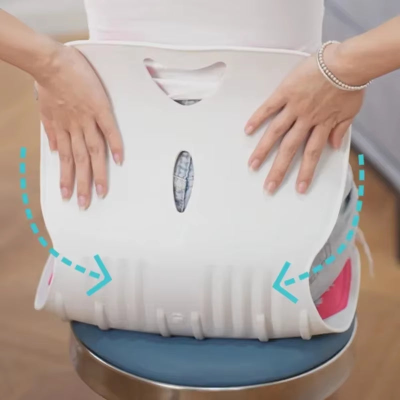 Lumbar Support Cushion Office Seat Lumbar Support Posture Correction Memory Foam Non-Slip Cushion Pain Relief Chair Breathable