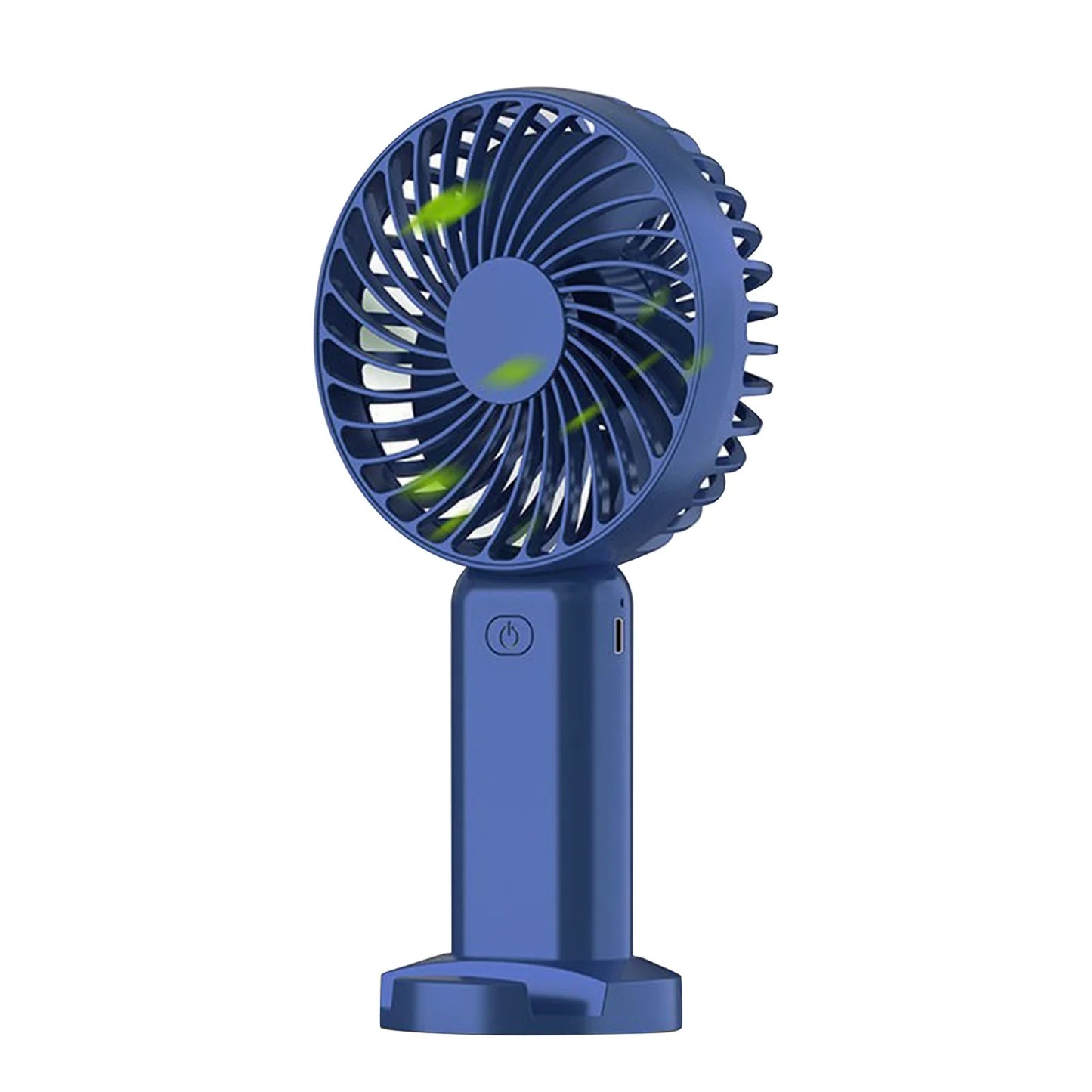 Tower Electric Fan Portable Ac Unit Office Air Conditioner Portable Household Small Conditioning Fan, for Outdoor Indoor Commuting, Office, Travel (Blue)
