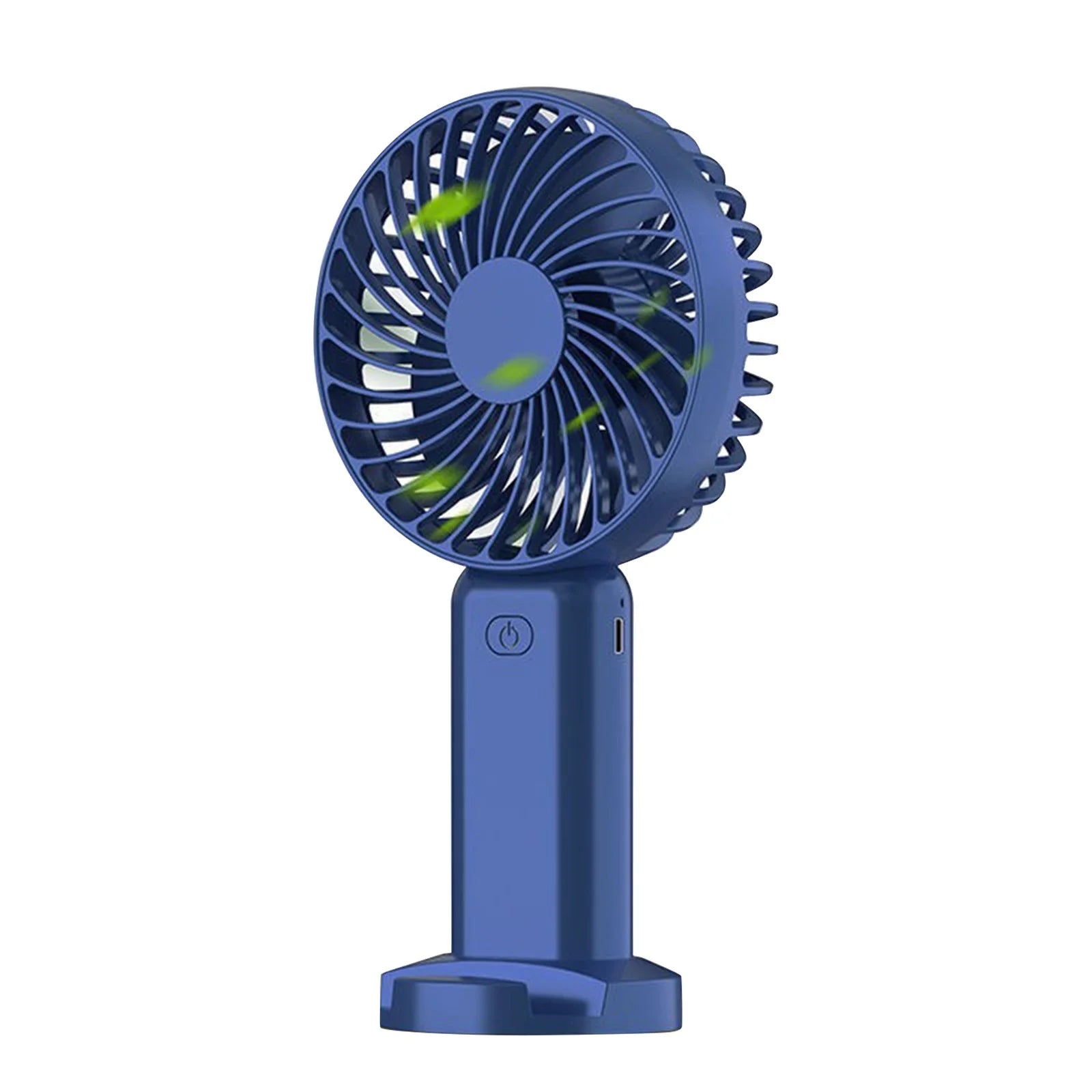 Tower Electric Fan Portable Ac Unit Office Air Conditioner Portable Household Small Conditioning Fan, for Outdoor Indoor Commuting, Office, Travel (Blue)