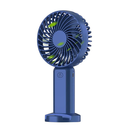 Tower Electric Fan Portable Ac Unit Office Air Conditioner Portable Household Small Conditioning Fan, for Outdoor Indoor Commuting, Office, Travel (Blue)